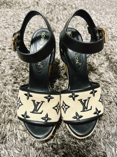 Louis vuitton monogram zeppa - vuitton,
