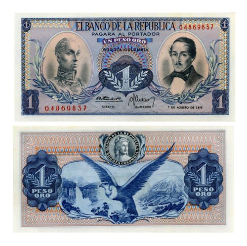 Colombia pesos oro - 1,