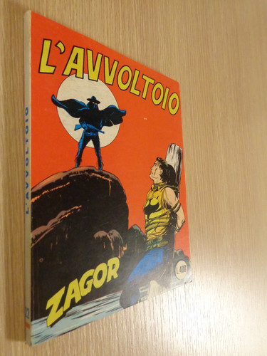 Zagor scritta rossa - scritta, n.22