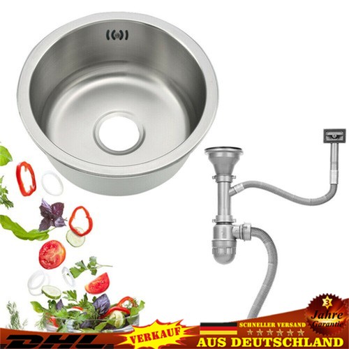 Lavello tondo acciaio inox 304