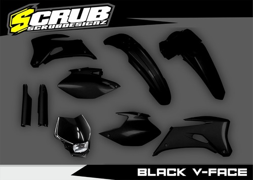 Kit plastiche yamaha wr450f - plastiche,