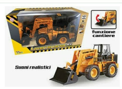 Ruspa con suoni - ruspa, realistici