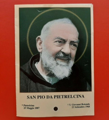 Santino reliquia san pio - santino,