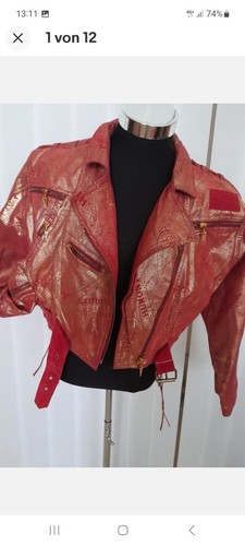 Leather sound giacca - s, di
