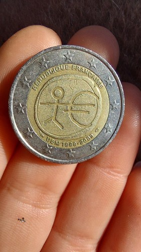 Moneta due euro rara - euro,