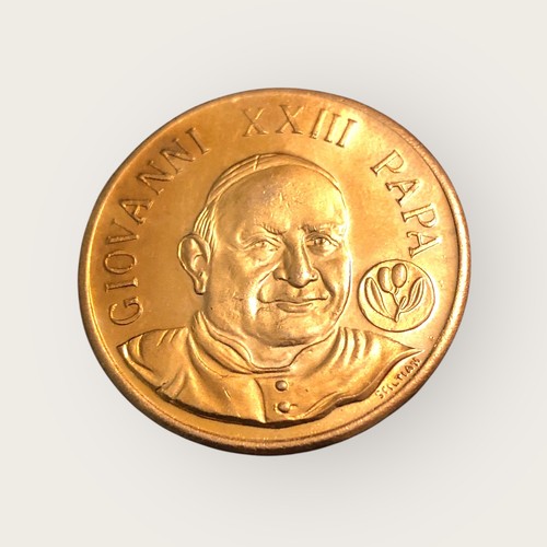 Medaglia papa giovanni xxiii - medaglia,