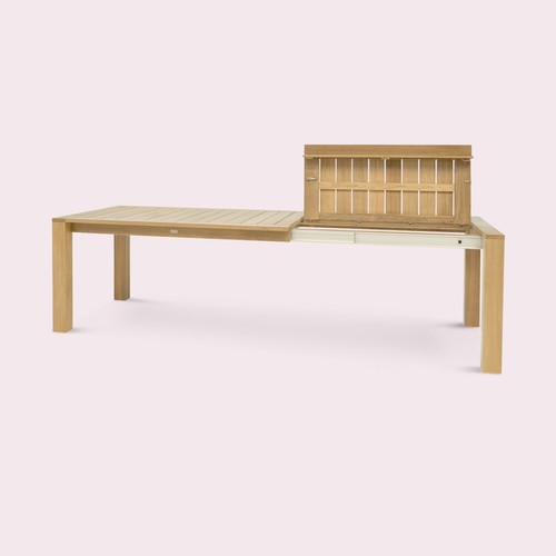 Bridge tavolo teak con - in,