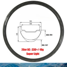 Cerchio carbonio mtb - carbonio, 26