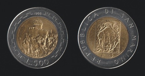 San marino 500 - san, lire