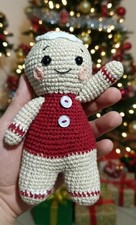 Handmade Crochet Gingerbread