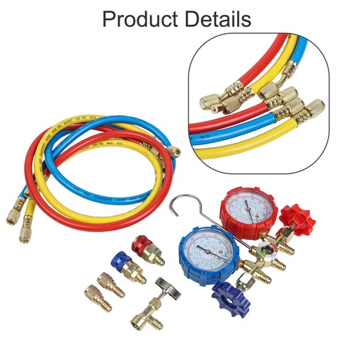 Set manometro collettore - set,