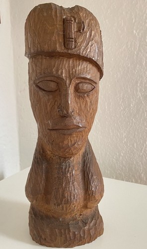 Scultura legno gioppino - legno,