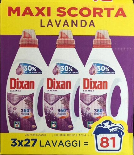 Dixan detersivo liquido - 3x,