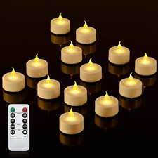 12 Lumini a LED Con Timer