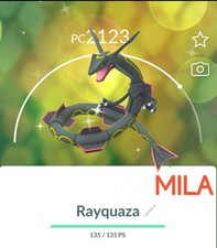 Shiny Rayquaza - Pokémon Go