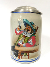 Bottiglia Dipinta A Mano Circa 1900