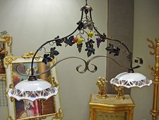 Lampadario bilanciere rustico