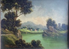 Quadro Tony Bordignon antico 45x40