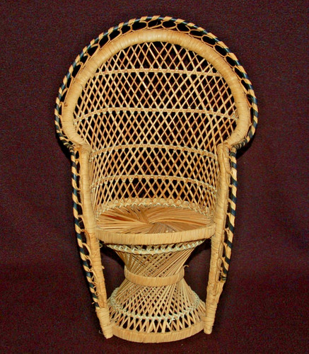 Mini sedia pavone - , rattan