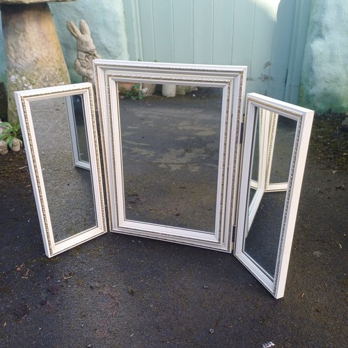 Vintage mirror tri fold - vintage,