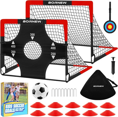 Set gol calcio portatile 4x3