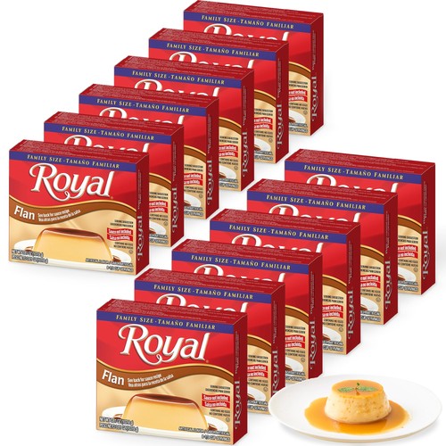 Royal bilingual flan - royal,