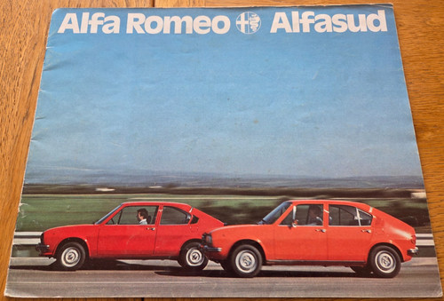 Brochure auto alfa romeo - brochure,