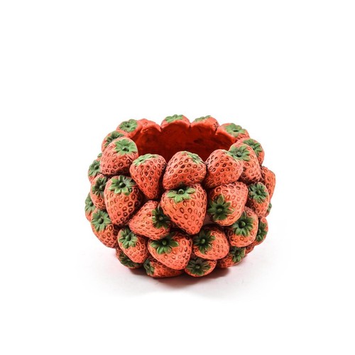 Vaso fragole cemento - vaso,