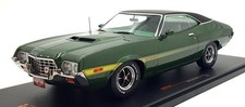 IXO Scala 1/18 18CMC185.22 Ford Grant Torino Sport 2 Porte 1972 Rally Met. Verde