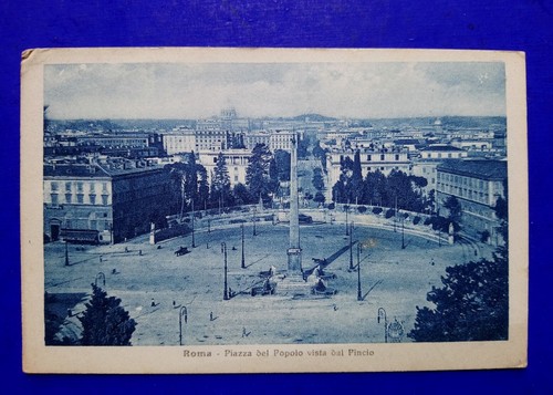 Cartolina antica roma - cartolina,