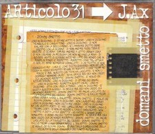 ARTICOLO 31 - RARO CDs PROMO "