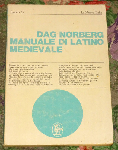 Manuale latino medievale - manuale, di