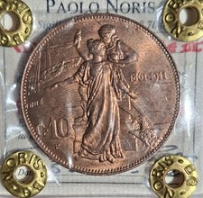 10 centesimi 1911 cinquantenario FDC