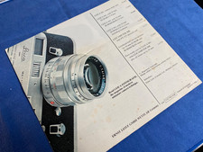 Leica M4 Sales Brochure