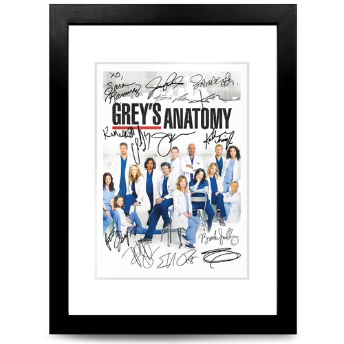 Grey anatomy cast signed - anatomy,