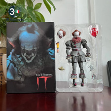 NECA Pennywise Joker Action Figure Toy Doll Horror Halloween Regalo Di Natale Or