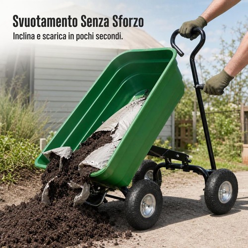 Carrello giardino con funzione - giardino,