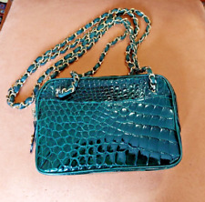 CHANEL Crocodile Bag coccodrillo Alligator  VINTAGE 13cm x 20cm x 6cm