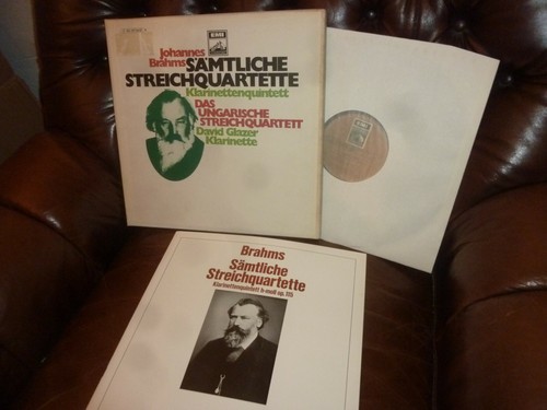 Brahms all string quartets - all,