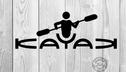 Aufkleber kayak bike - aufkleber,