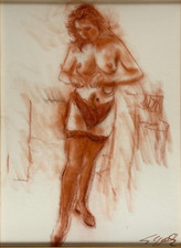Painting Nude Rubella Drawing