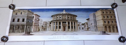 Poster citta ideale - poster, la
