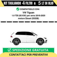 Tagliando per VW Tiguan 1.6