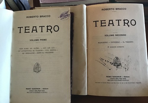 Teatro roberto bracco volume - teatro,