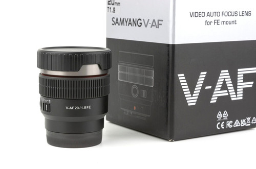 Samyang 20mm 1 9 - v-af, 1:1.9