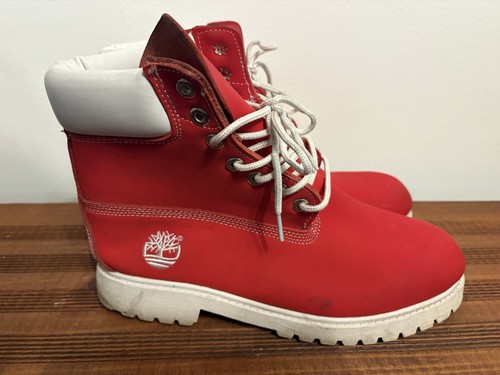Stivaletti timberland rosso - stivaletti,