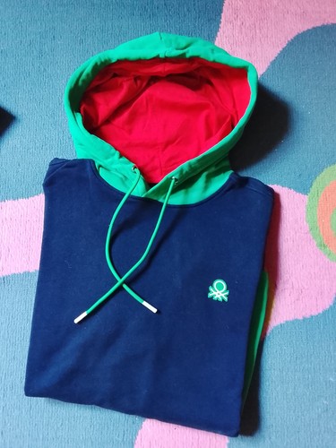 Benetton hoodie uomo