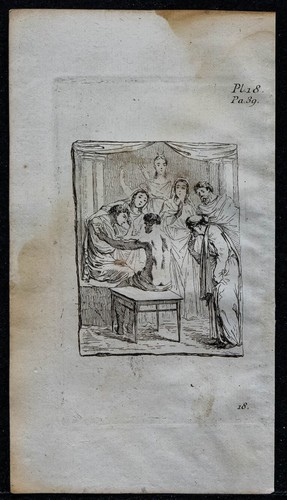 1754 herculaneum scena - 1754,