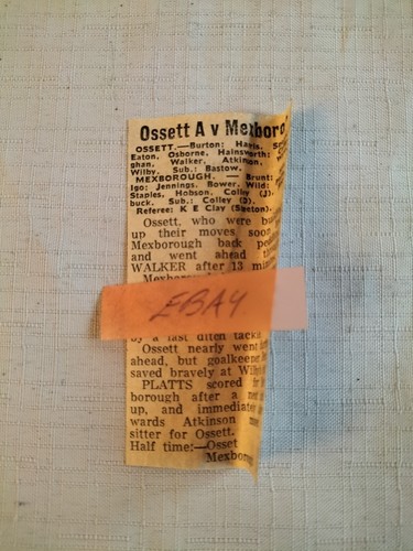 1970 ossett alb v - ossett,