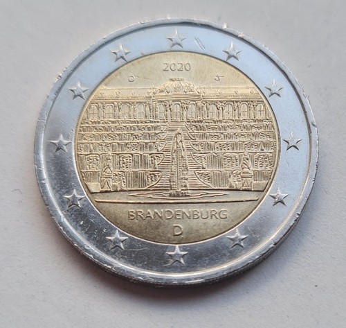Moneta euro germania 2020 - moneta,